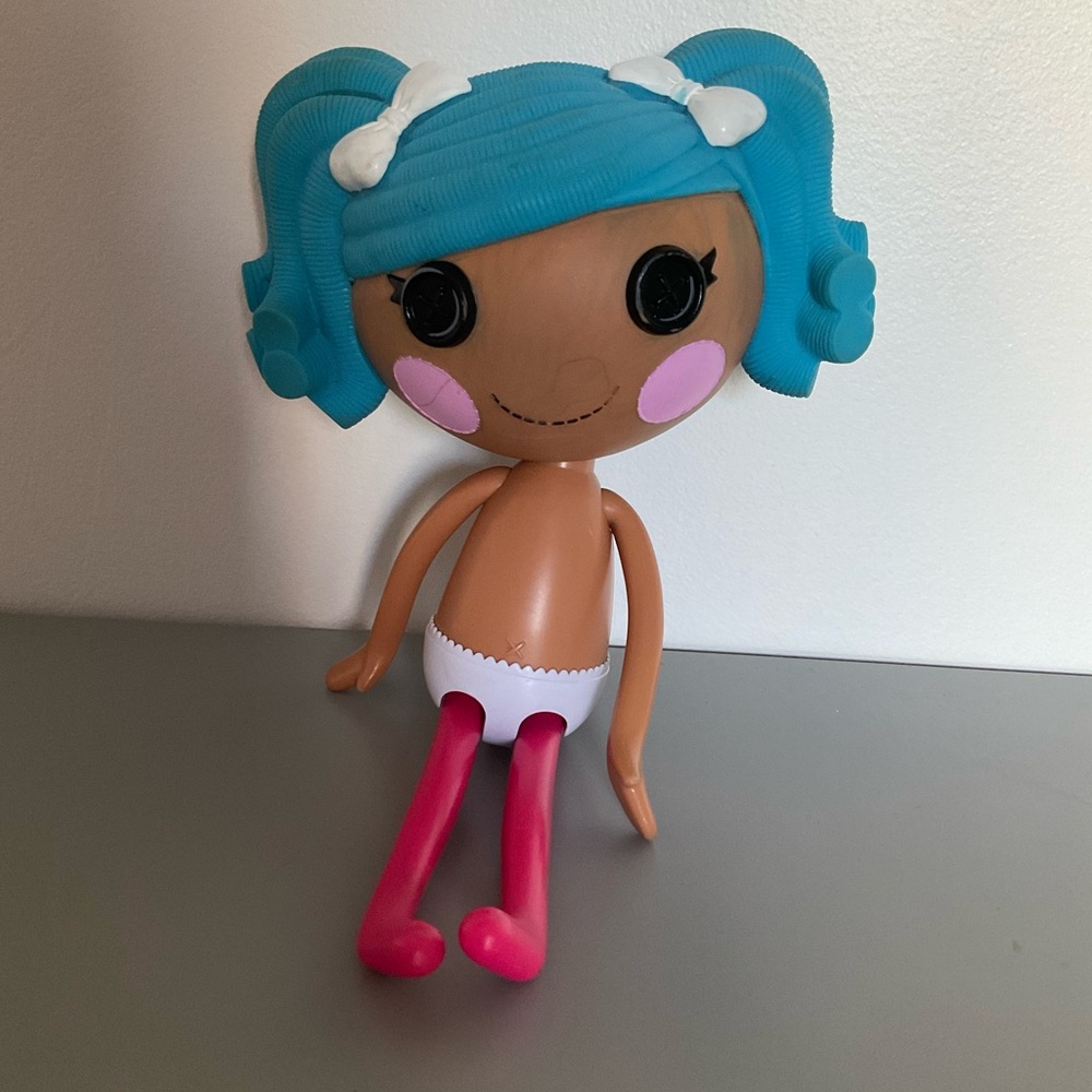 Mittens Fluff’N’Stuff Lalaloopsy Doll No clothes Bad Condition